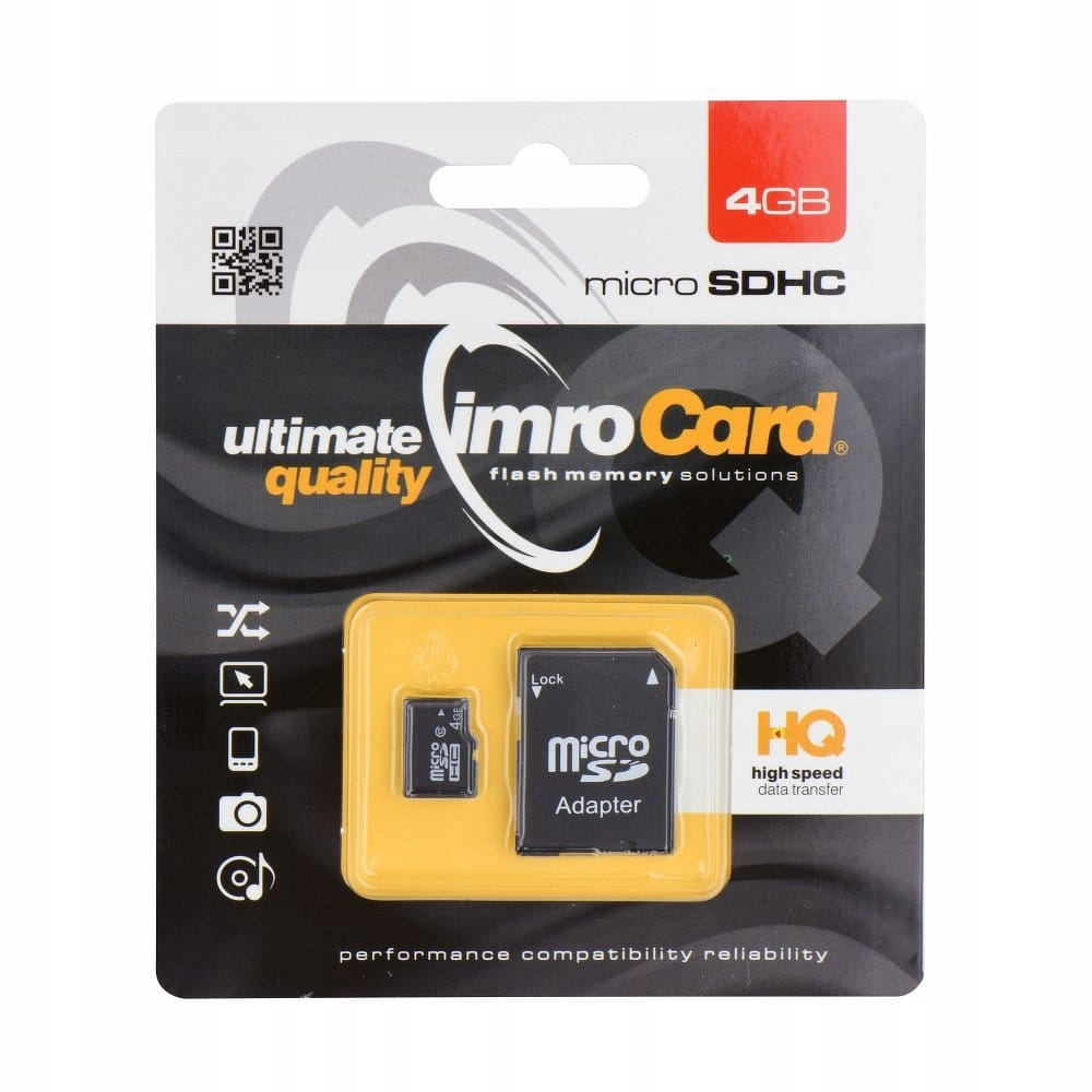 IMRO Micro SDHC 4GB class 10 - Henryx24