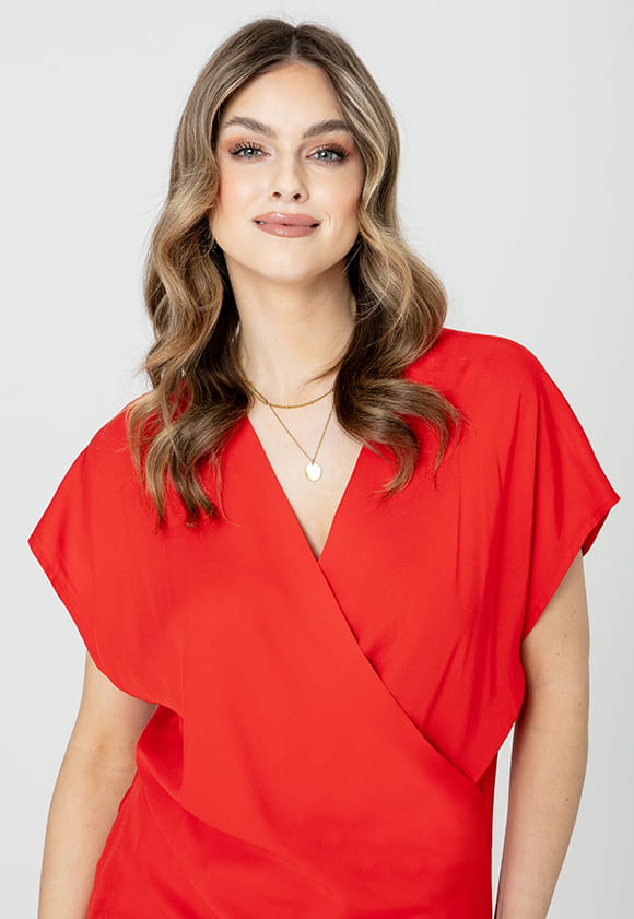 Bluse KATE - rot