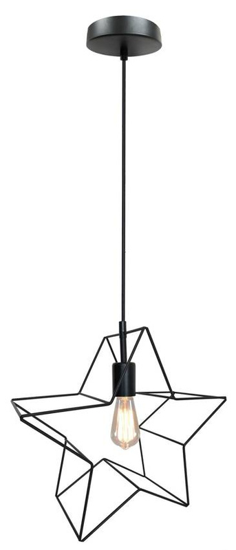Lampa sufitowa wisząca 1X60W E27 GWIAZDKA