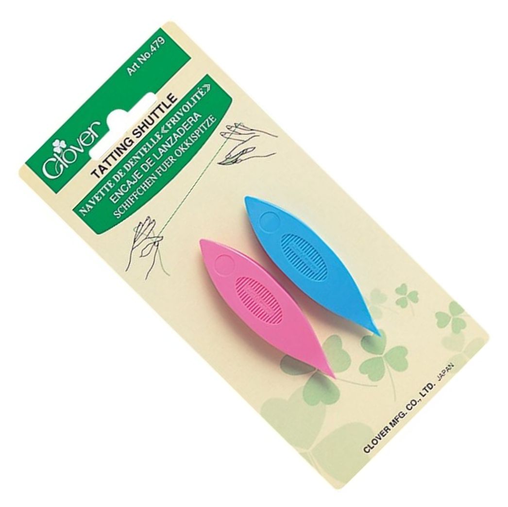czółenko do frywolitki wydłużone 2 szt. CLOVER 479 .