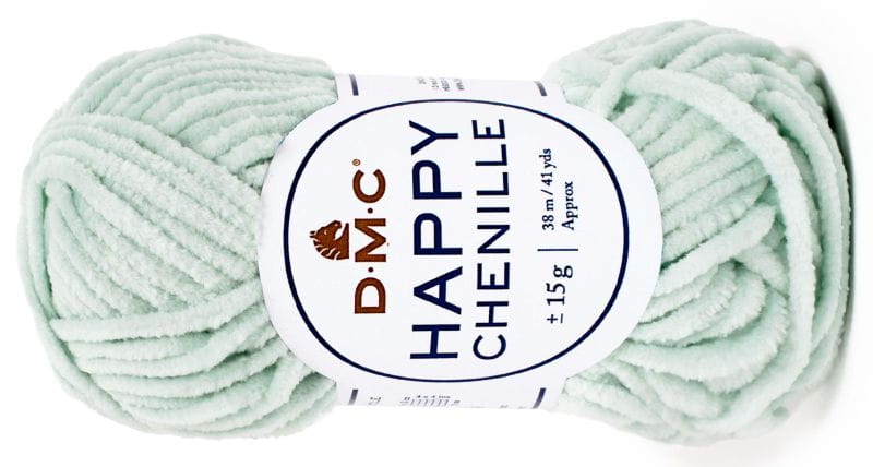 WŁÓCZKA HAPPY CHENILLE DMC kol. 16 seledynowy