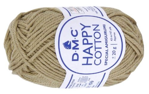włóczka HAPPY COTTON DMC 772 / ciemny beż