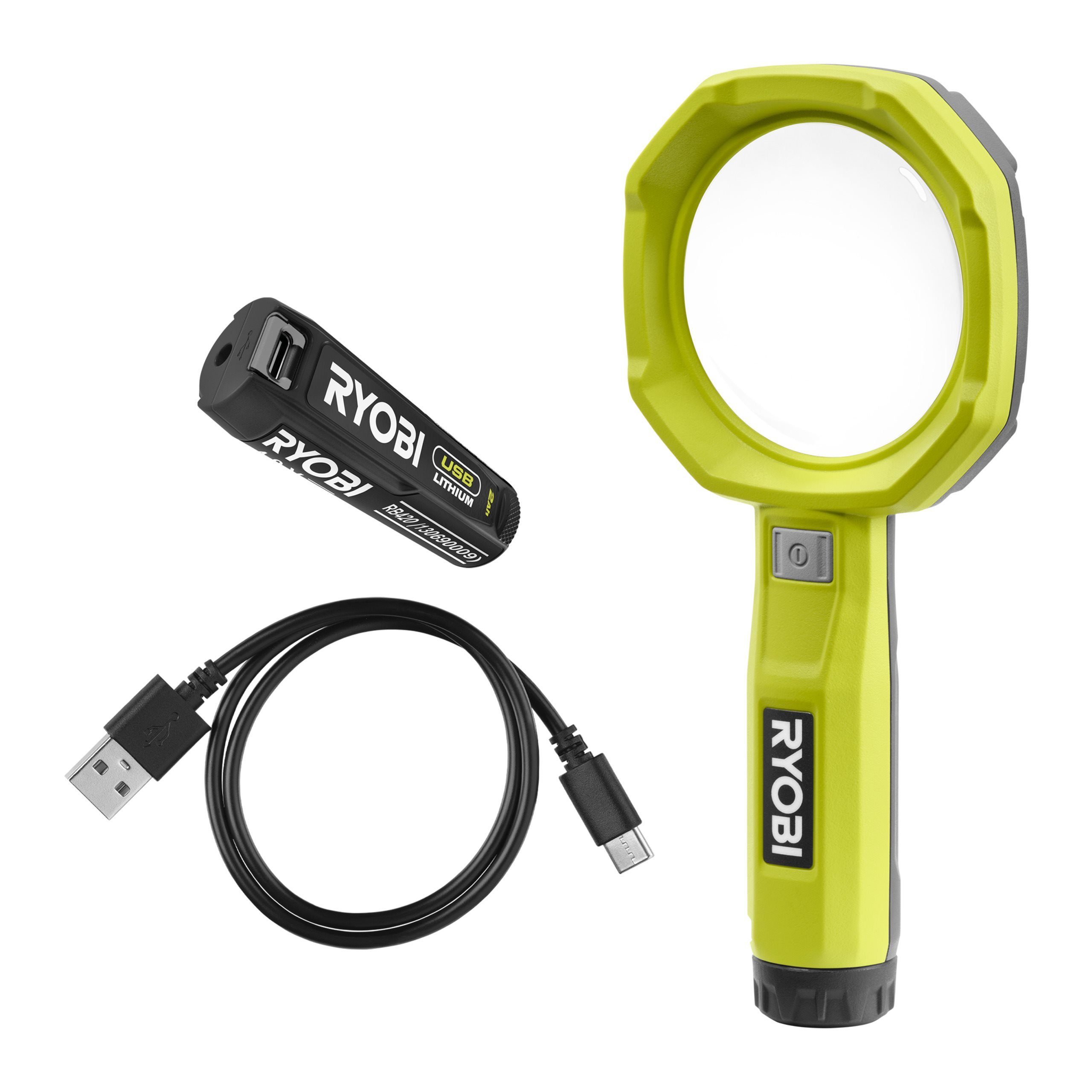 Lampa powiększająca 4V USB Lithium z akumulatorem 2.0Ah i kablem do ładowania