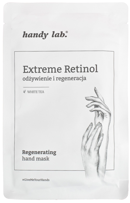 Handy Lab Extreme Retinol - serum do dłoni w rekawiczkach