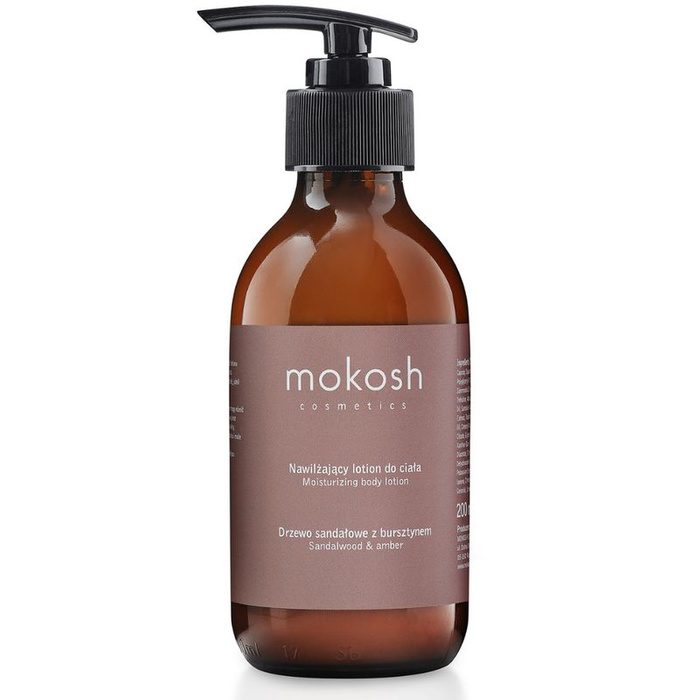 Mokosh nawilżający Lotion do ciała - Drzewo sandałowe z bursztynem