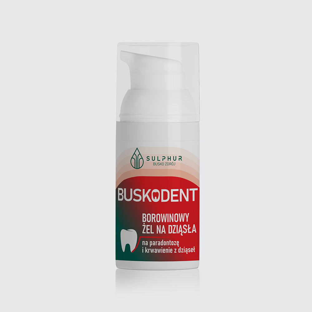 BUSKODENT BOROWINOWY ŻEL NA DZIĄSŁA 35 G