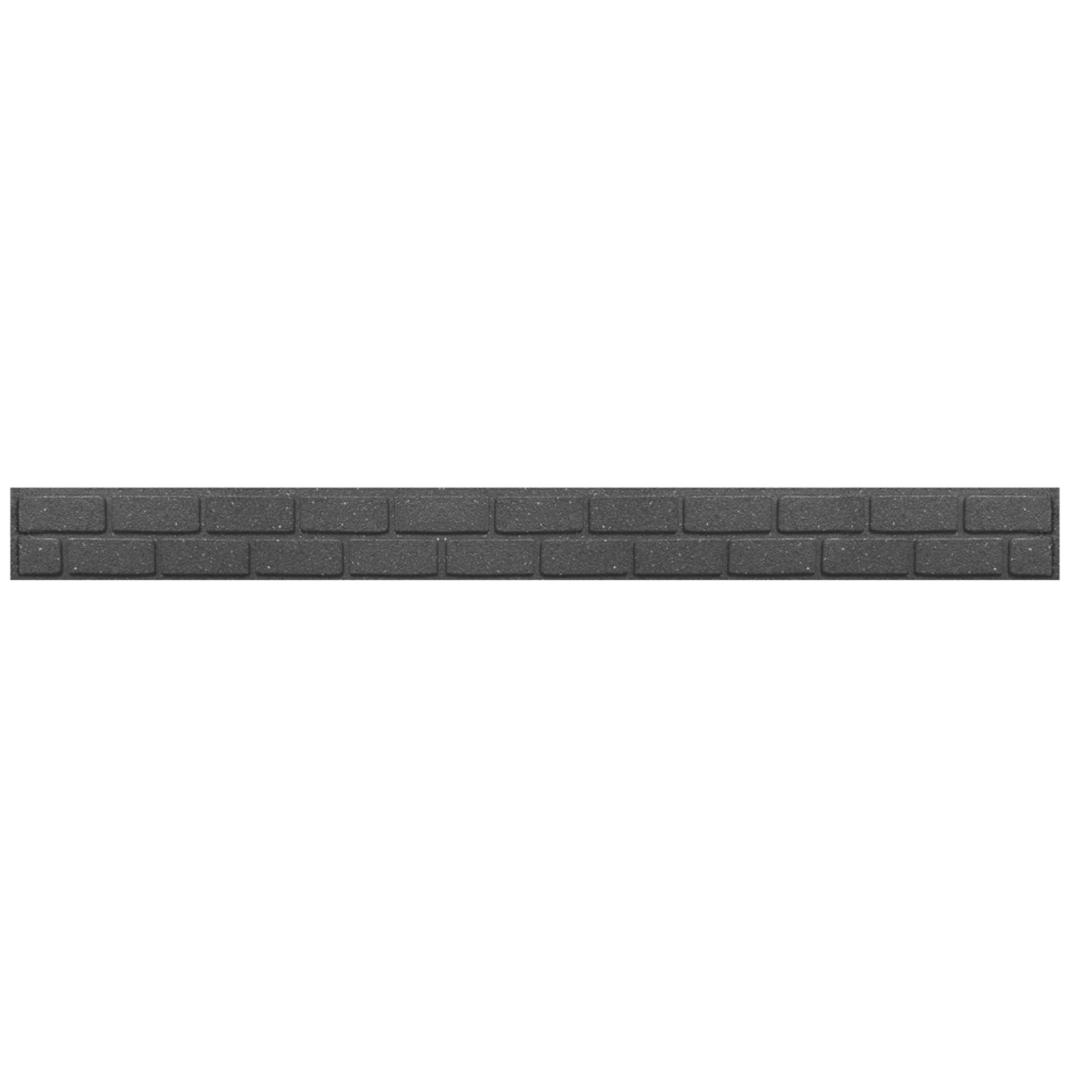 Obrzeże recyklingowe EZ Bricks szary 9x2x120 cm