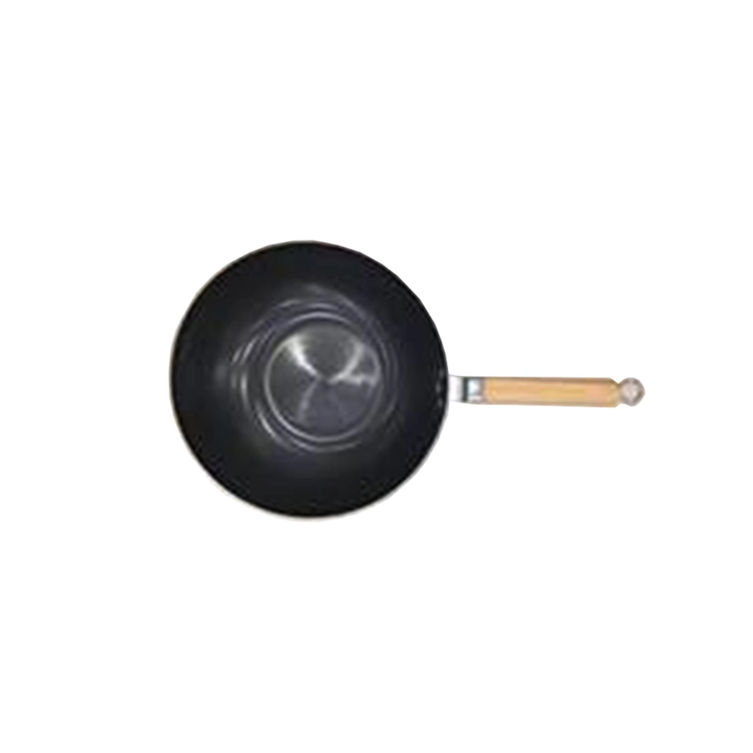 Wok stalowy z uchwytem śr. 32 cm