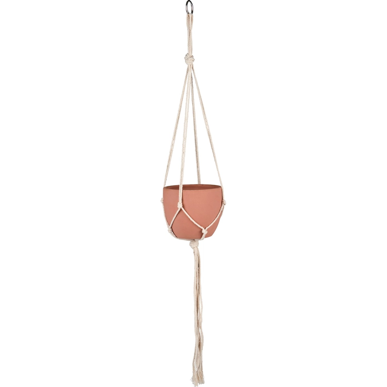 Osłonka ceramiczna wisząca ze sznurkiem - śr. 18,3 cm