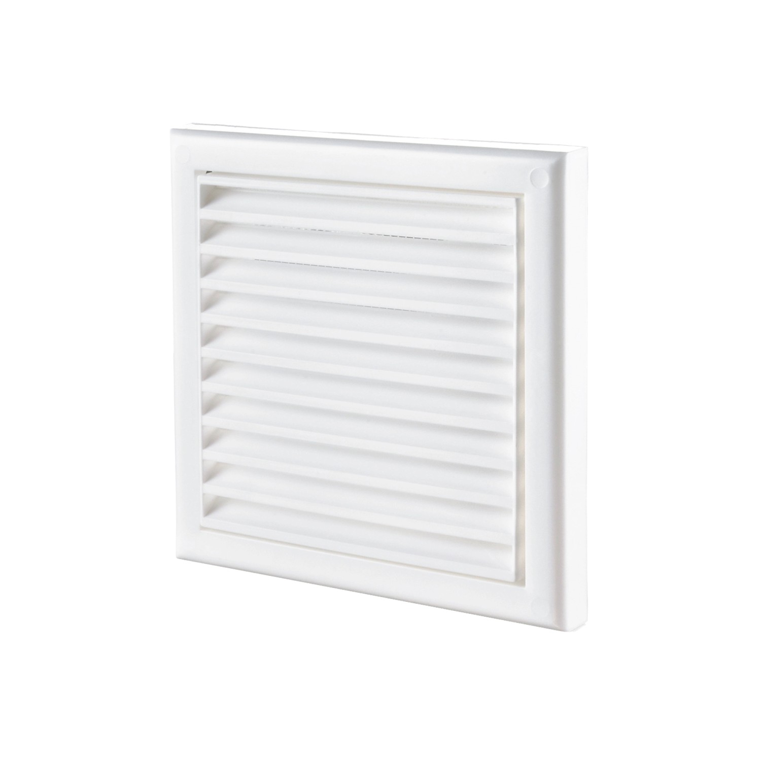 Vents Osłona z siatką 154 mm x 154 mm biała