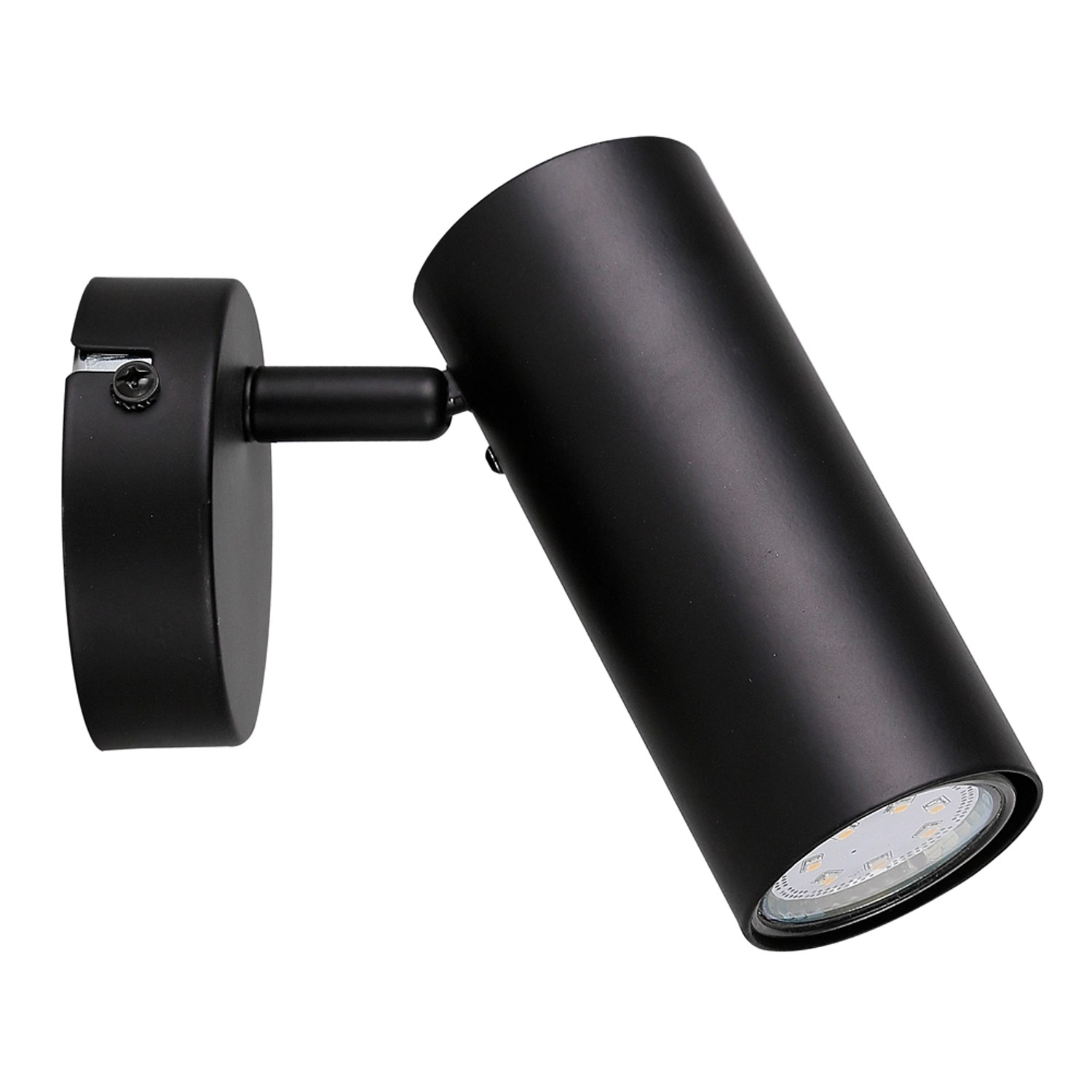 Candellux Kinkiet COLLY czarny 1x15W GU10