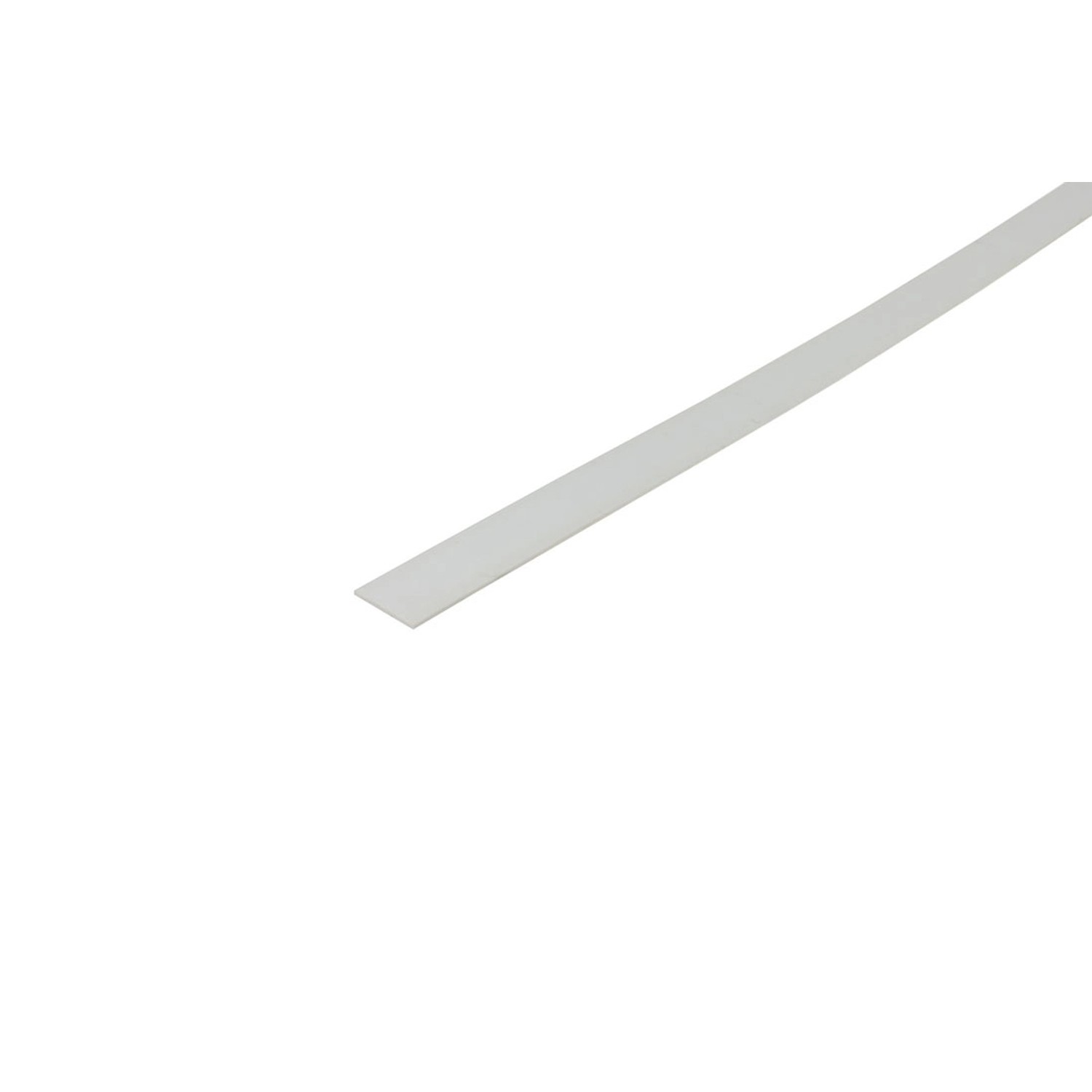 Cezar Sztanga płaska PCV 20x1,5 mm 1 m biały