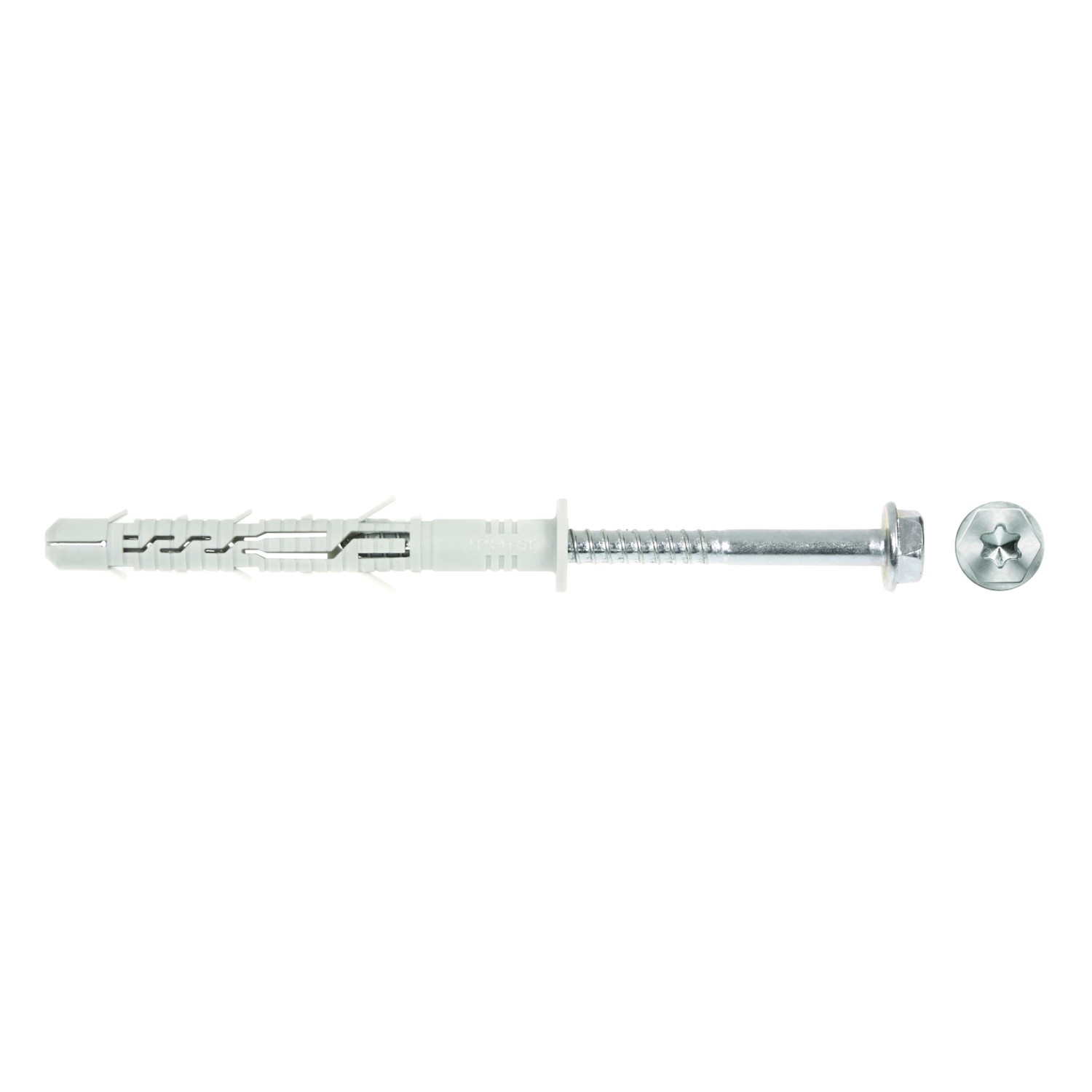 Wkręt-met Kołek ramowy z łbem 6-kątnym i gniazdem torx 10 mm x 180 mm