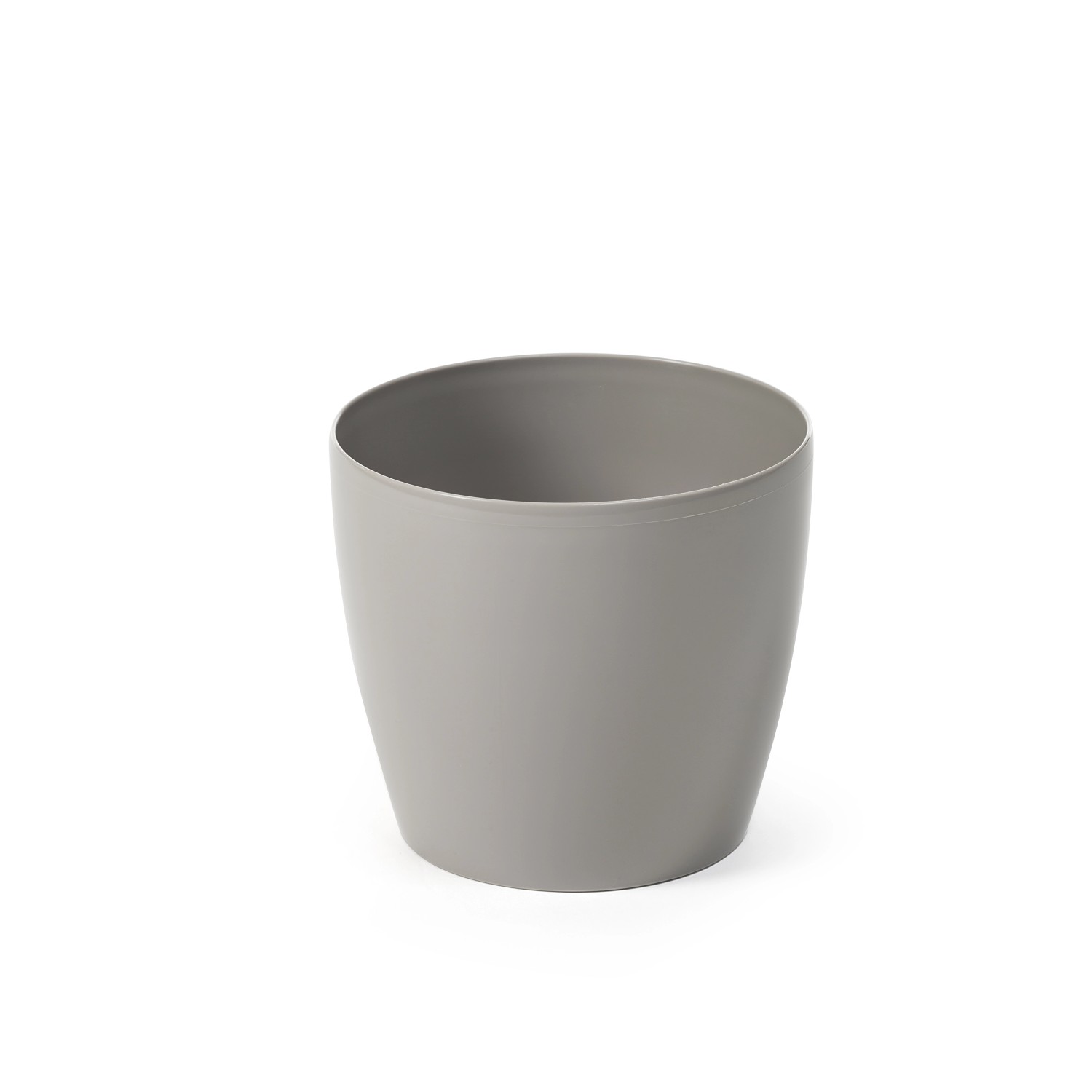 Osłonka plastikowa Magnolia taupe - śr. 15,5 cm