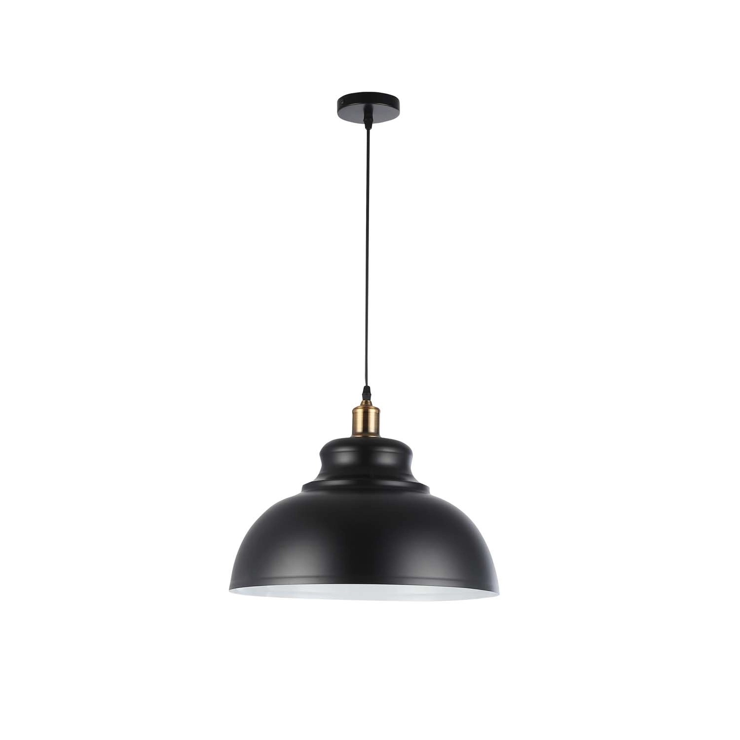 DPM Oprawa wisząca 1x60W E27 czerń+miedź