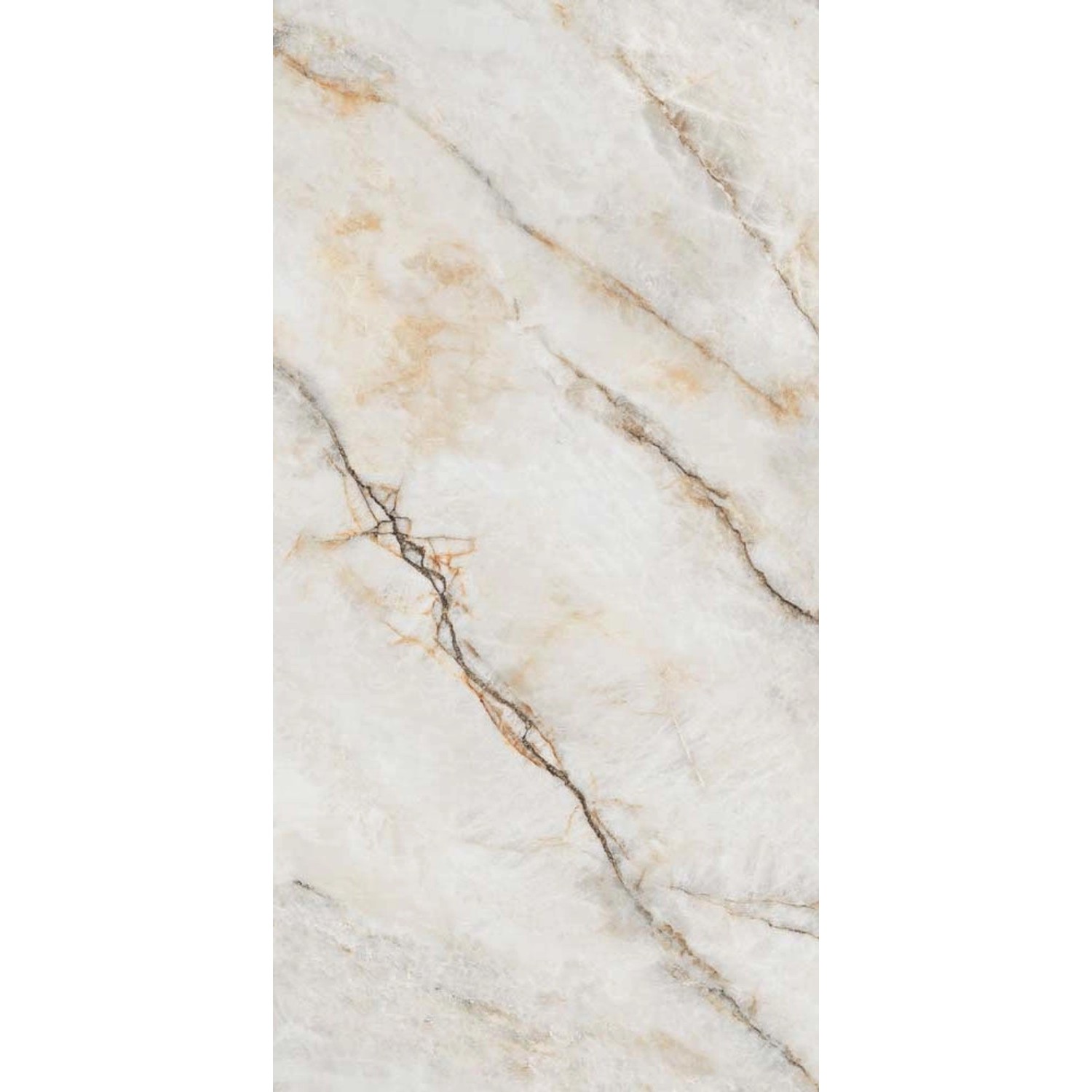 Gres szkliwiony polerowany Naomi gold 60 x 120 cm