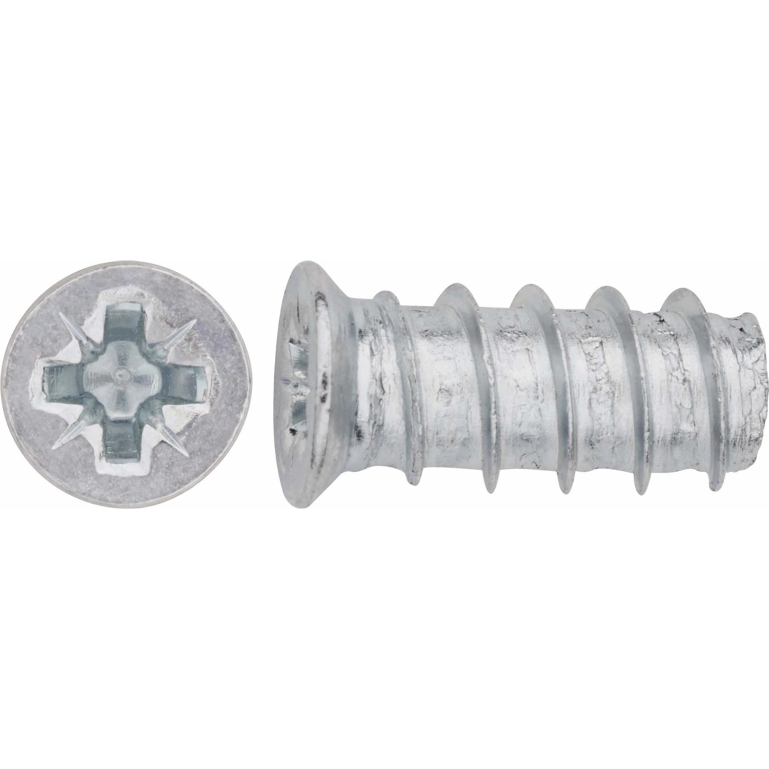 LUX Wkręt Euro z łbem płaskim TX 6 mm x 11,5 mm Ocynkowane 20 szt