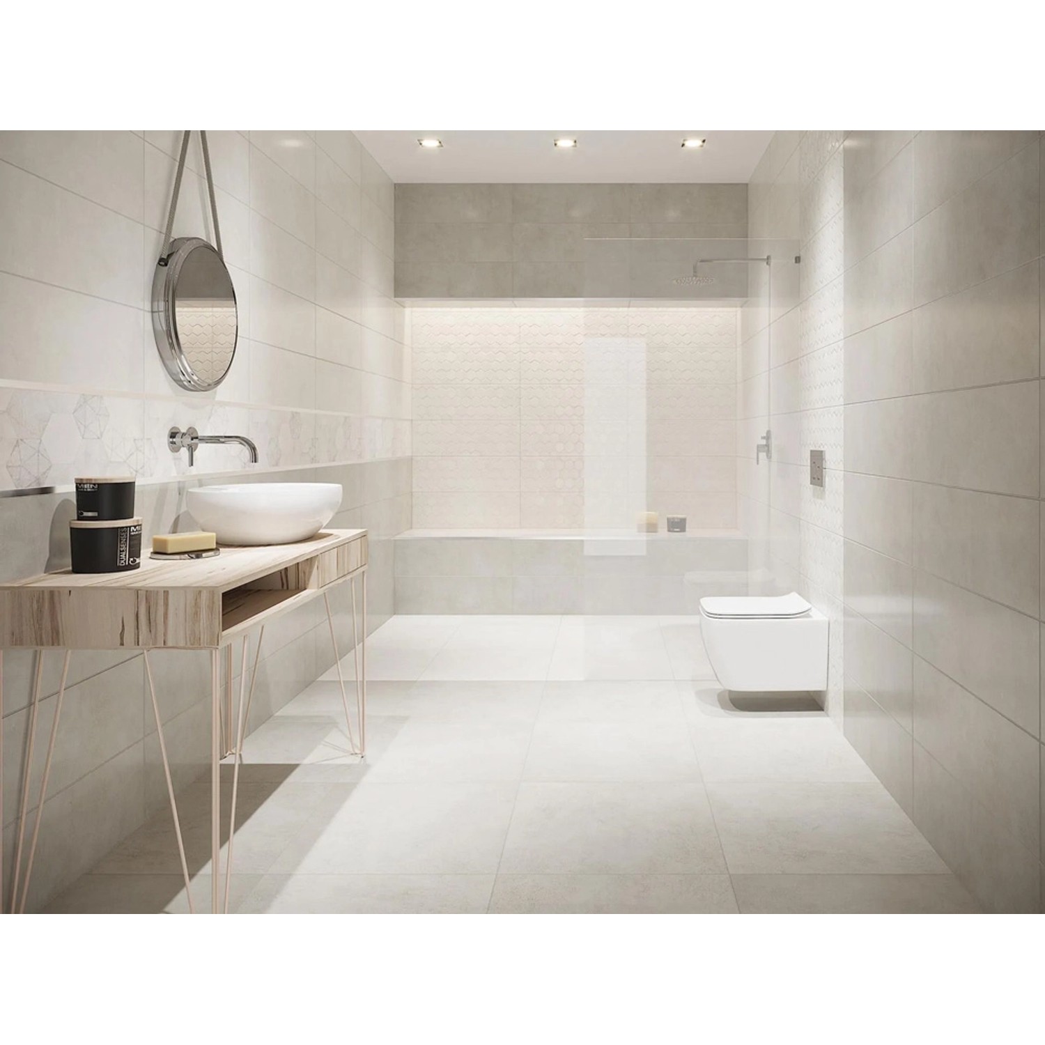 Gres szkliwiony Universal cream 60 x 60 cm