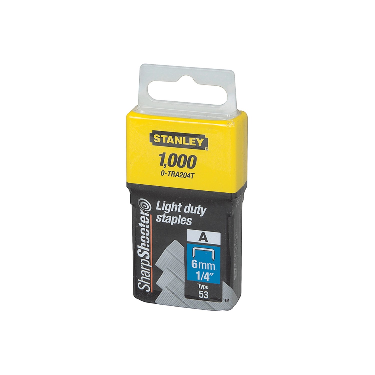 Stanley Zszywka A 6 mm/1/4" LD 1.000 szt. Typ A 5/53/530