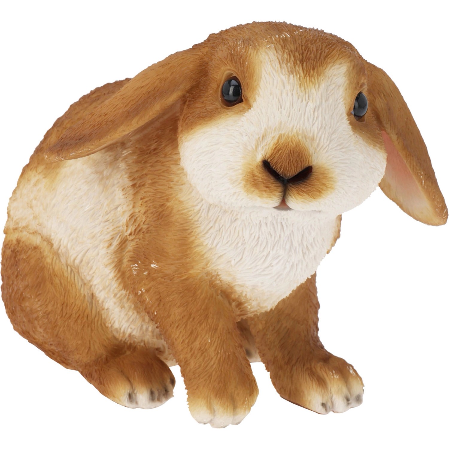 Figurka KRÓLIK siedzący dekoracyjny - śr. 21 cm