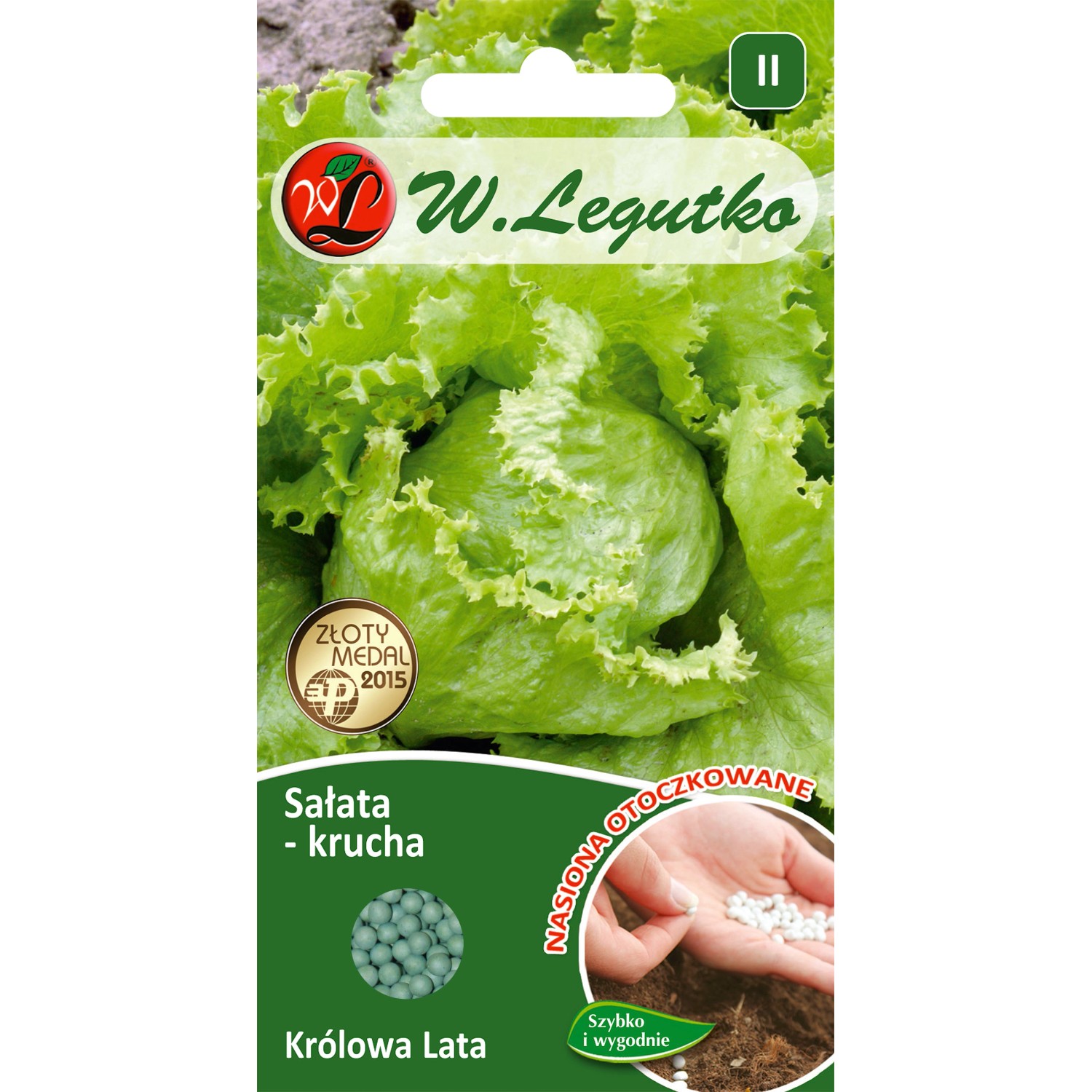 Sałata krucha lodowa Królowa Lata - 250 szt.