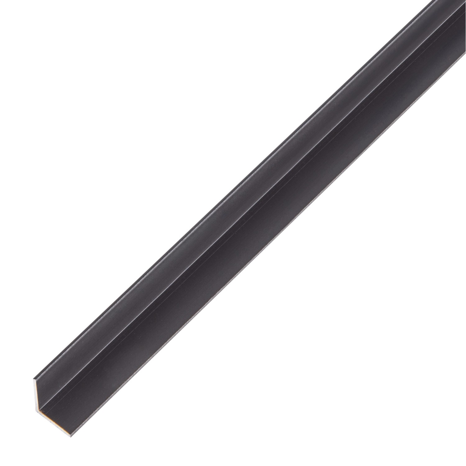 Gust.Alberts Profil kątowy aluminiowy anoda czarna 10x10x1 mm 1m