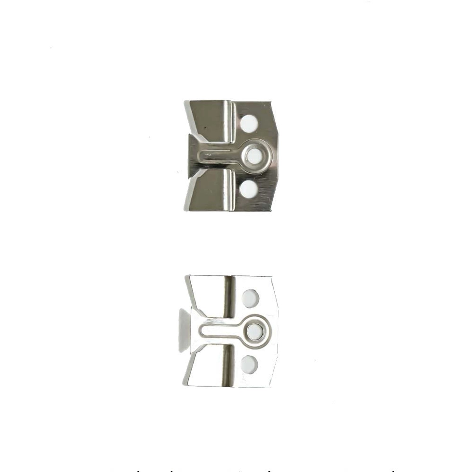 Klamry boazeryjne do paneli PCV C=1 mm - 200 szt.