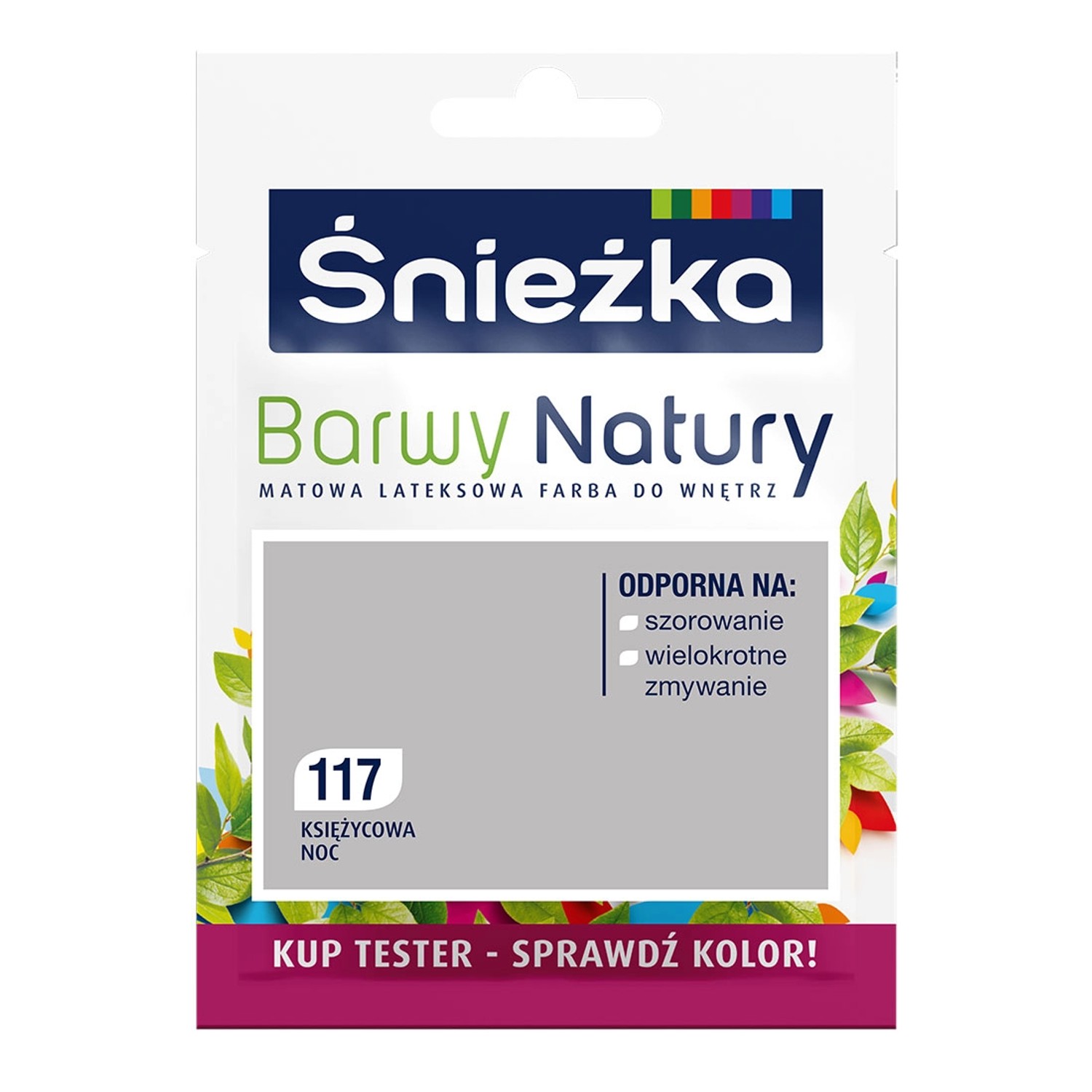 Tester farby Śnieżka Barwy Natury księżycowa noc 25 ml