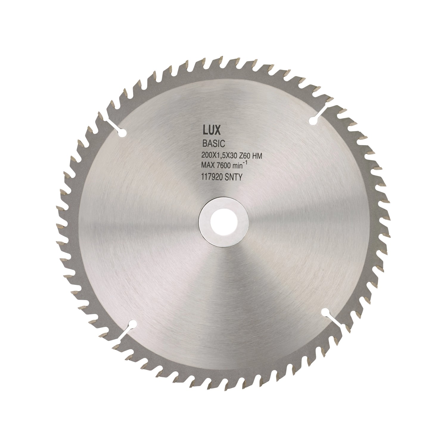 LUX Tarcza zębata HM 255 mm x 30 mm 60 zębów