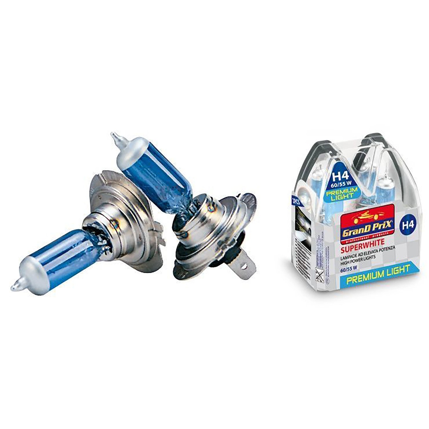 Żarówki halogenowe H4 Superwhite 2 szt.