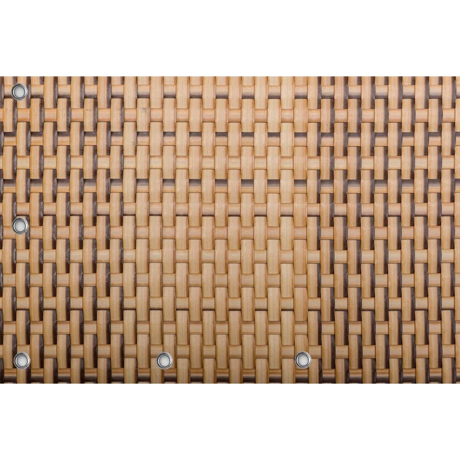 Mata rattanowa na wymiar słomkowa - 10 x 100 cm