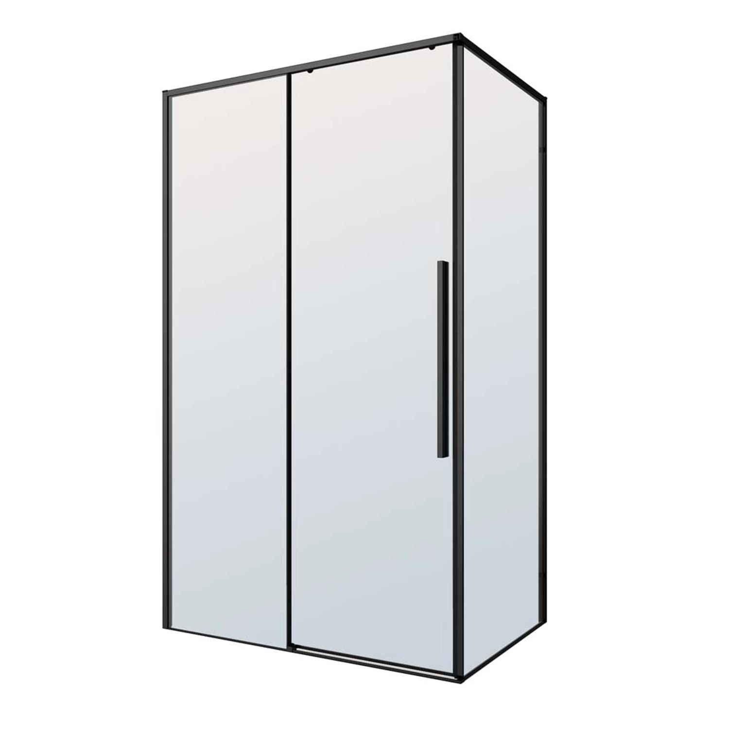 KABI Kabina Viva black 100x80 L/P