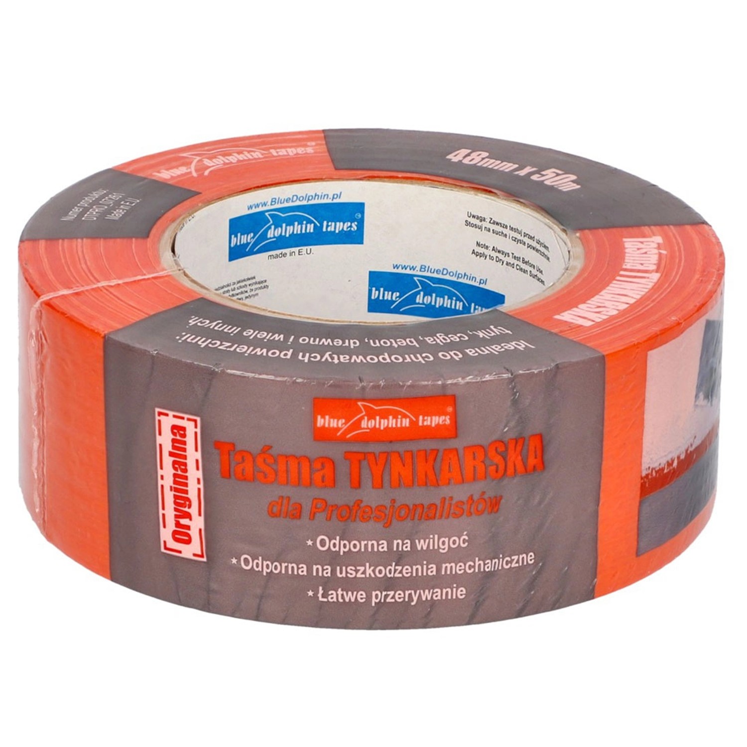 Taśma tynkarska DTPR0 48 mm x 50 m Blue Dolphin