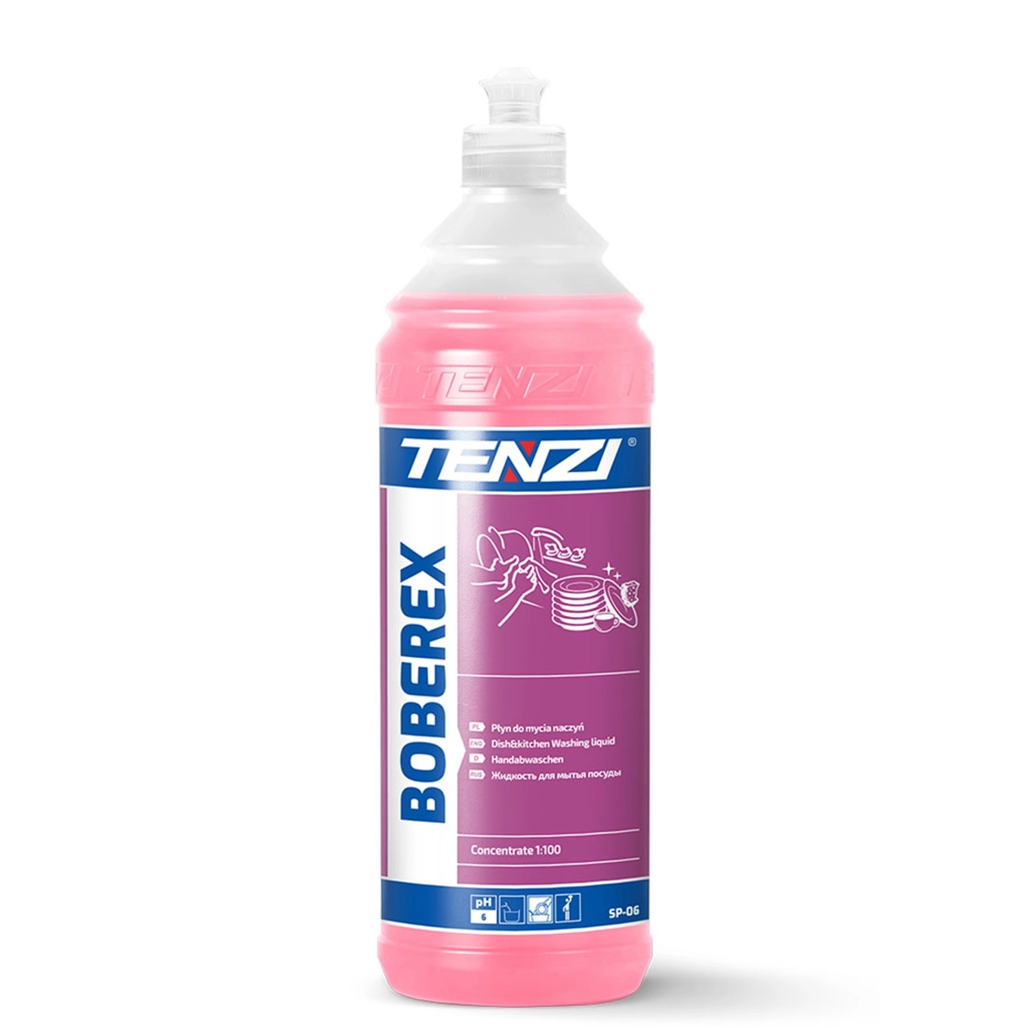 Tenzi Płyn do naczyń Boberex 1 litr