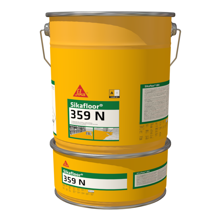 DOSZCZELNIAJĄCA POWŁOKA POLIURETANOWA SIKAFLOOR 359 N 32,5 KG RAL 7040