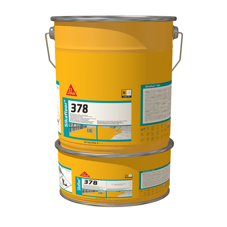 DOSZCZELNIAJĄCA POWŁOKA EPOKSYDOWA SIKAFLOOR 378 30KG RAL 7031
