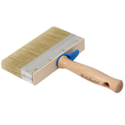KUBALA PĘDZEL TAPETOWY LAKIEROWANY TAPETÓWKA UCHWYT BUKOWY 140MM (4554)