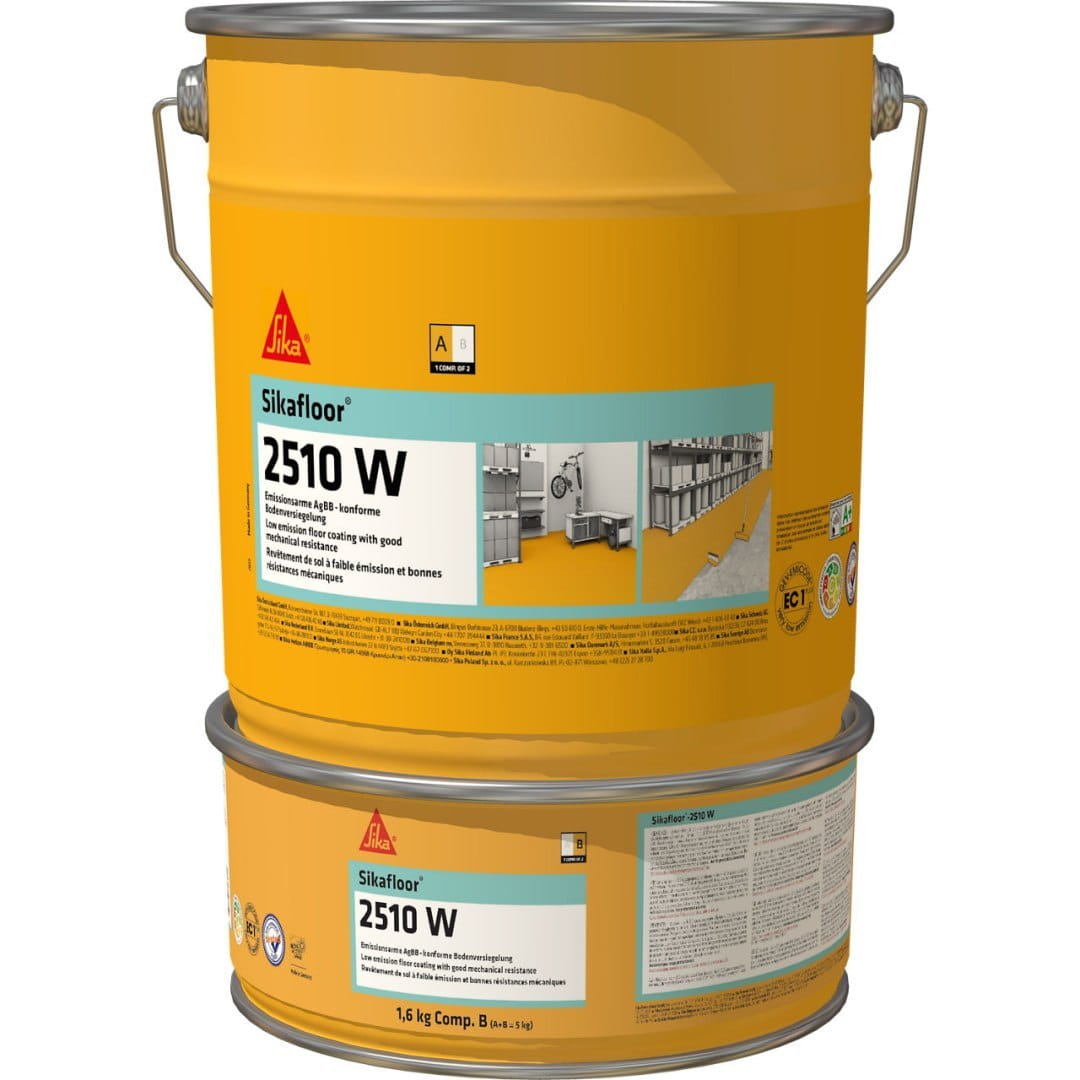 SIKA SIKAFLOOR 2510 W RAL 7032 20KG A/B POWŁOKA EPOKSYDOWA GARAŻ Z ŻYWICĄ