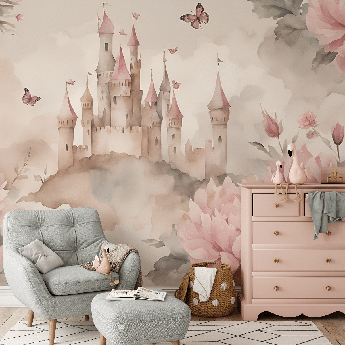 Fototapeta dla dzieci Princess Castle - 650