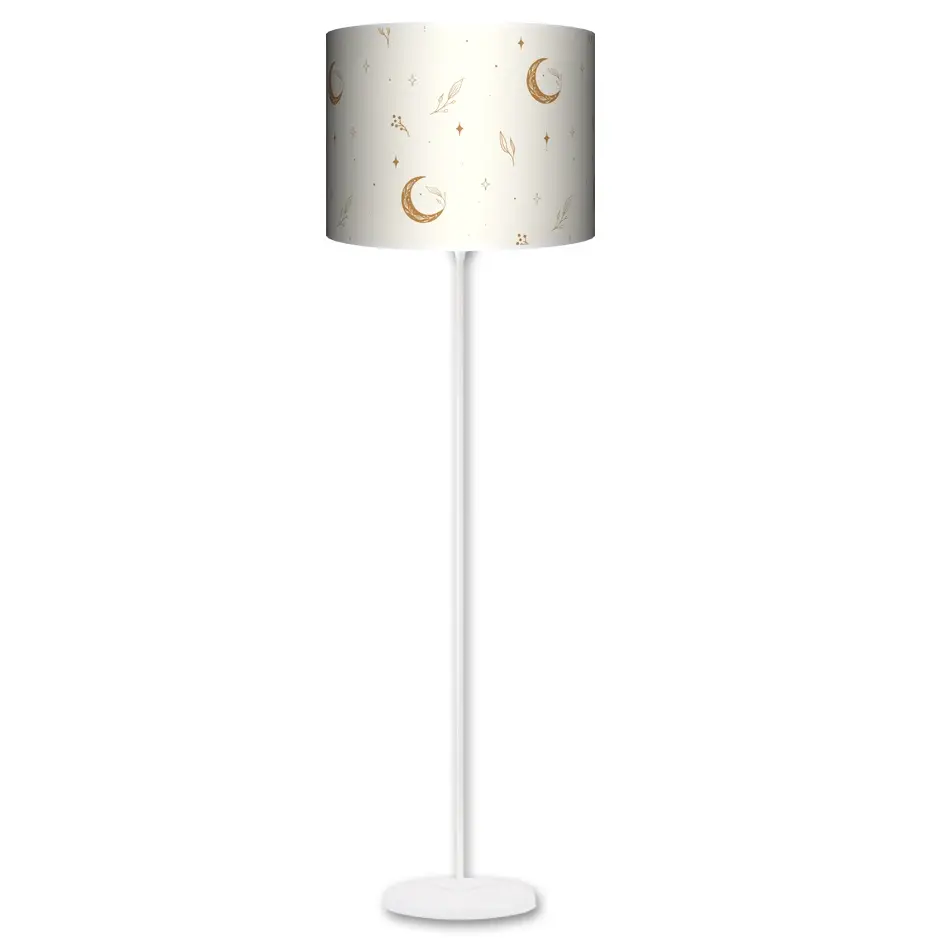Lampa stojąca MAXI Moon- kolor podstawy do wyboru FL - szary