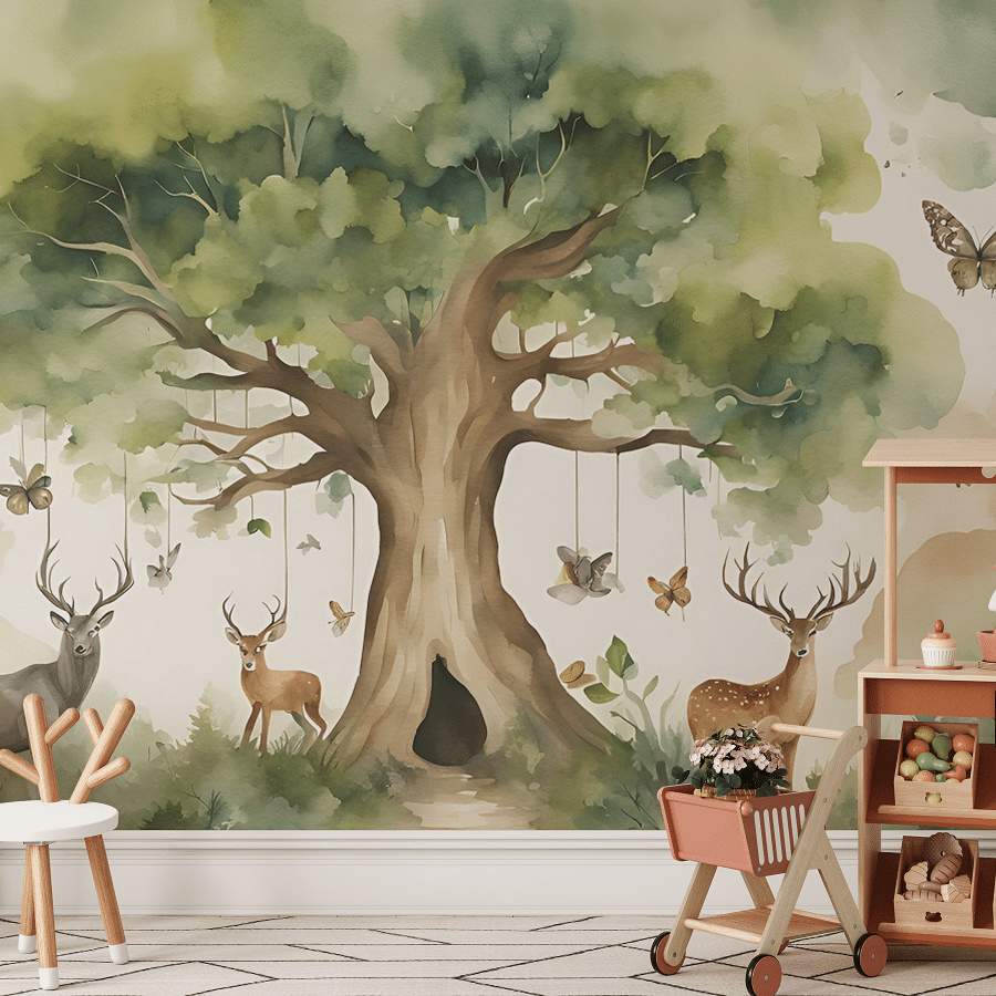 Fototapeta dla dzieci Forest Tree - 50