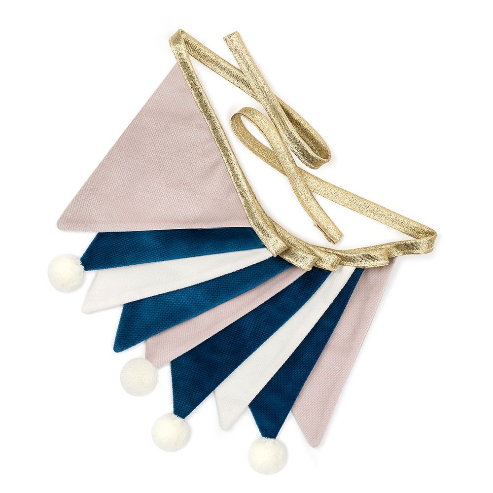 Girlanda - Velvet Navy Silver FM