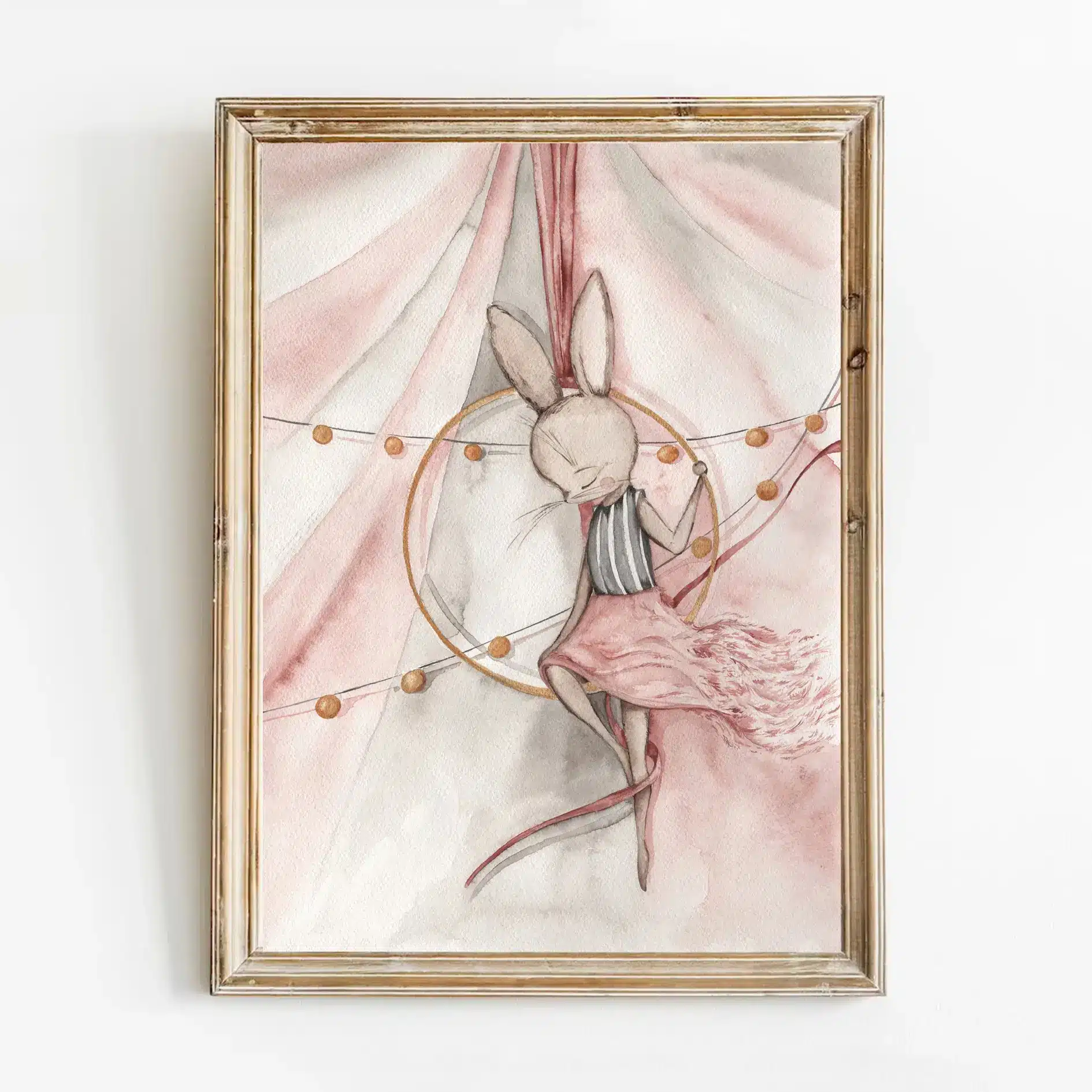 Plakat Ballerina na kole - Sam plakat A3