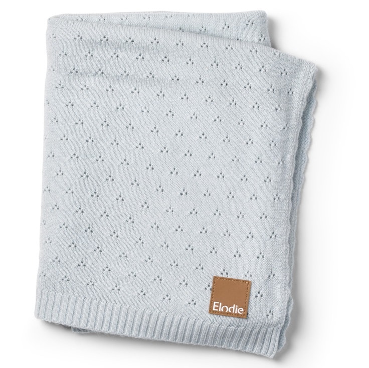 Elodie Details - Kocyk Pointelle - Bermuda Blue SC