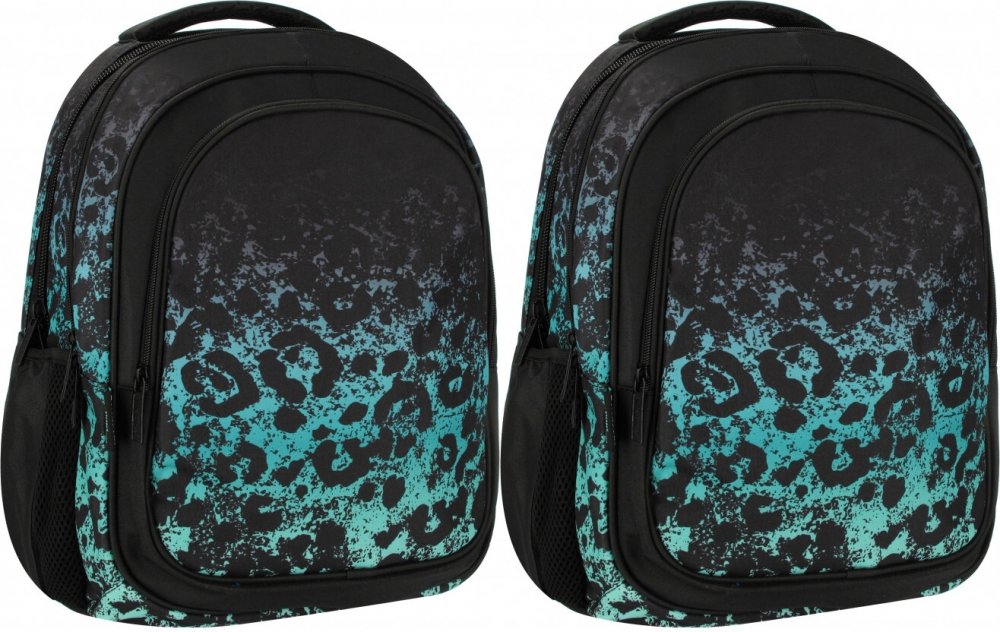 2x Plecak Starpak Panterka, jednokomorowy, 26l, 43x35x21cm, czarny