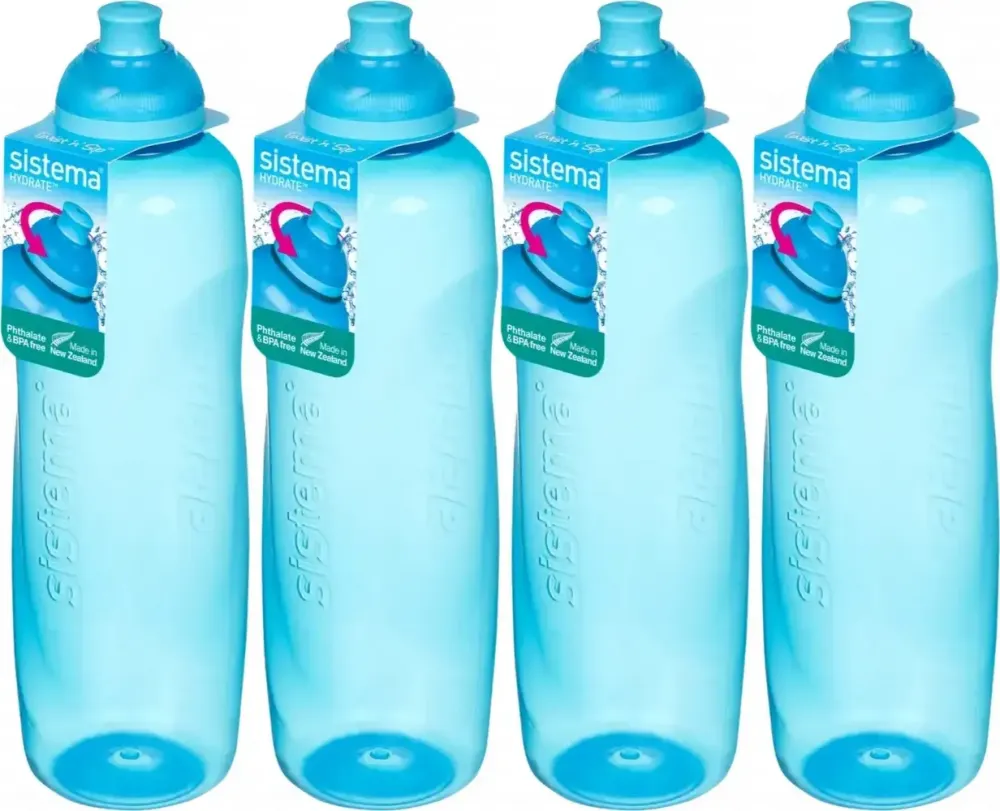 4x Bidon Sistema Helix, 600ml, mix kolorów