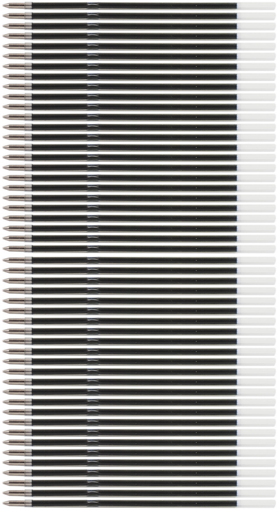50x Wkład LE015 do długopisu D.Rect, 294, 0.7mm, czarny
