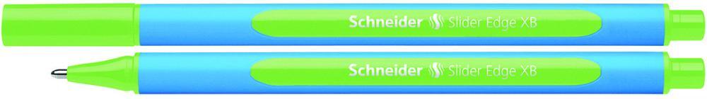 Długopis Schneider Slider Edge, XB, jasnozielony 10szt