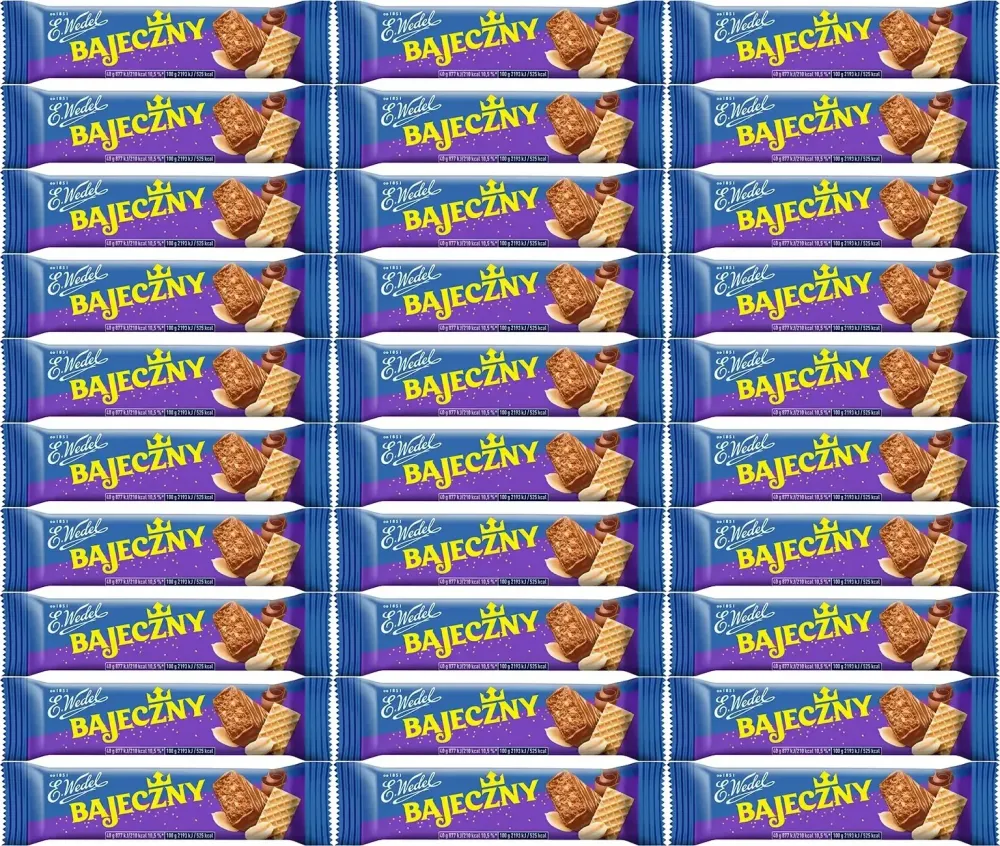 120x Baton Wedel Bajeczny, orzechowy, 40g