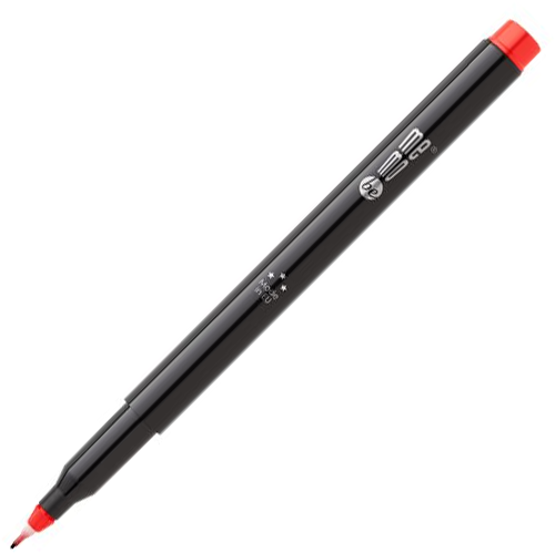 Marker permanentny MemoBe OHP MM251 F, okrągła, 0.5mm, czerwony